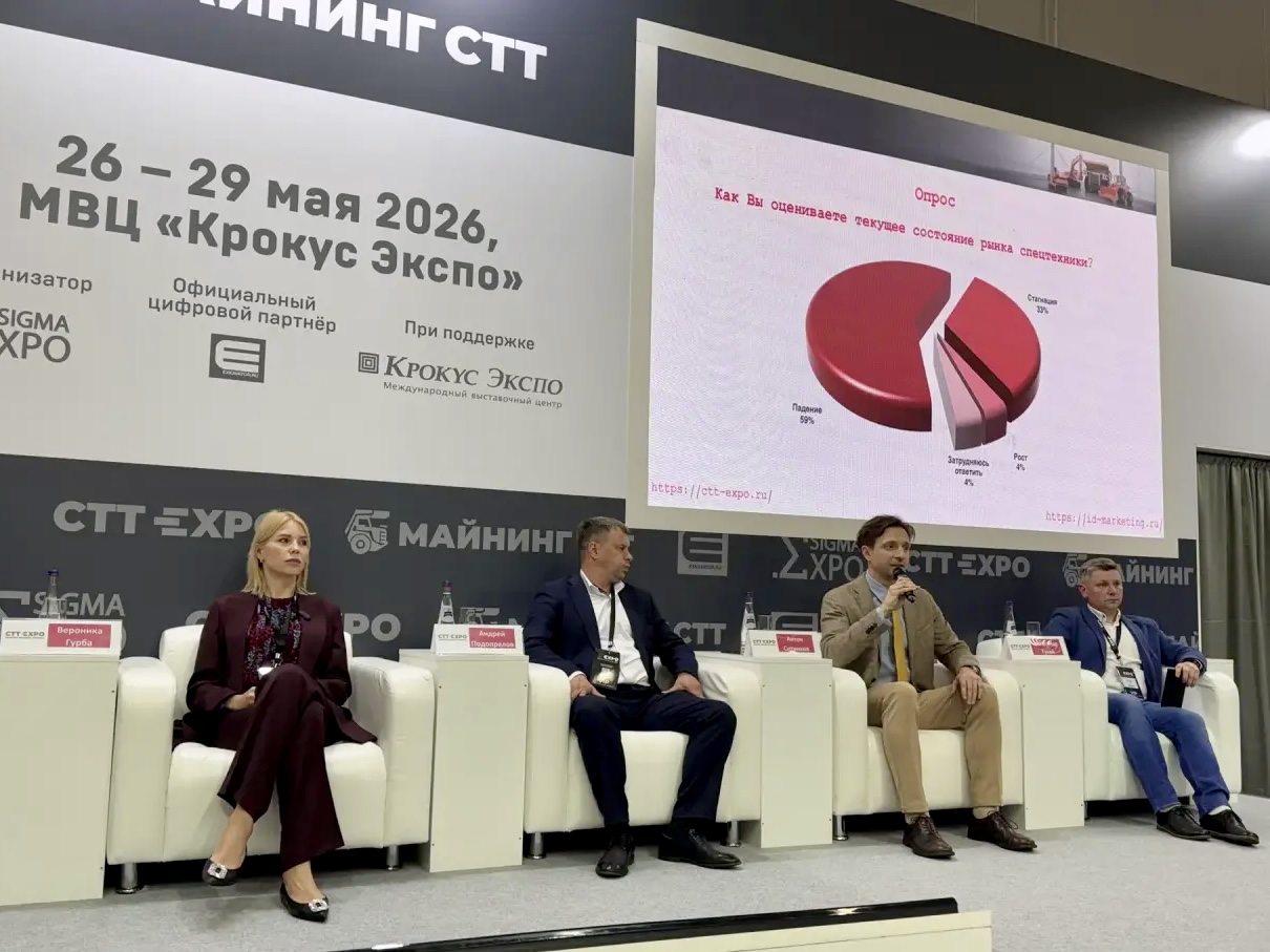 Развитие рынка спецтехники: «Балтийский лизинг» на выставке «CTT Expo 2026»